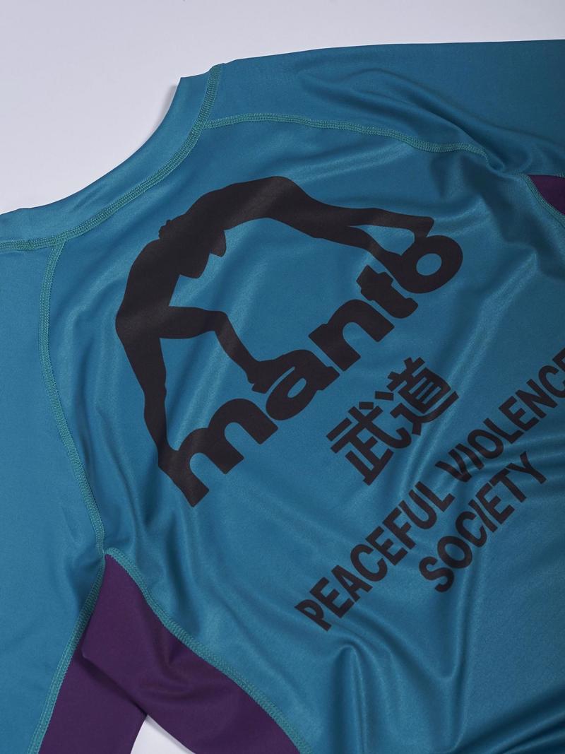 MANTO society RASHGUARD -green